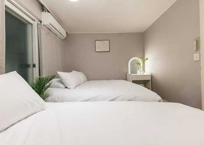 Nook Hongdae 5min From Hongik Univ Stn 2 Queen Beds * Seul